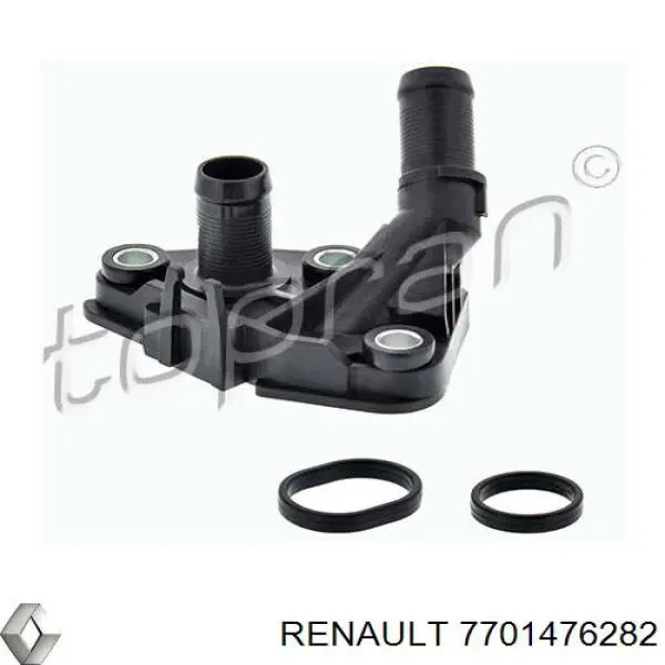 7701476282 Renault (RVI) Flange do sistema de esfriamento (união em T)