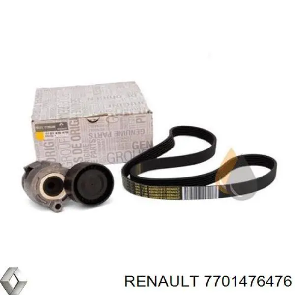 Correia dos conjuntos de transmissão, kit Renault (RVI) 7701476476 preço, a partir de 57,55 USD