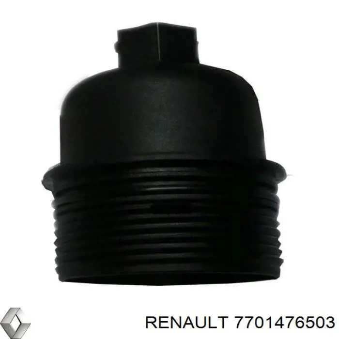 Compre 7701476503 Renault (RVI) Tampa do filtro de óleo