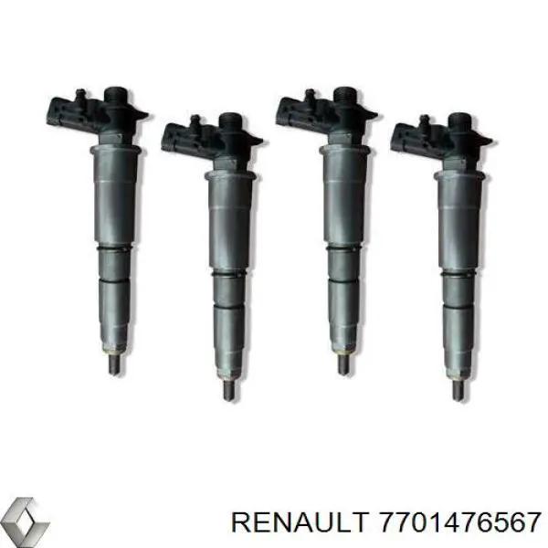 Compre 7701476567 Renault (RVI) Injetor de injeção de combustível