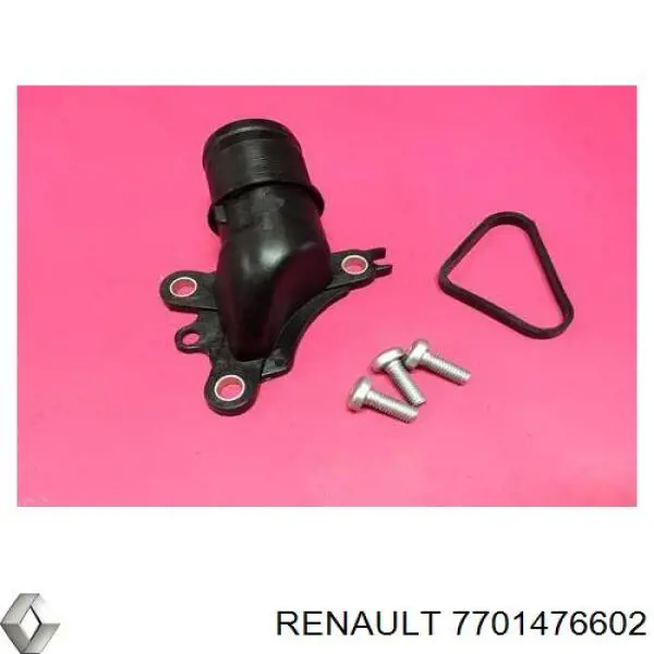 Flange do sistema de esfriamento (união em T) Renault (RVI) 7701476602 preço, a partir de 20,03 USD