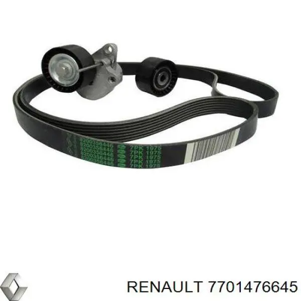 Compre 7701476645 Renault (RVI) Correia dos conjuntos de transmissão, kit