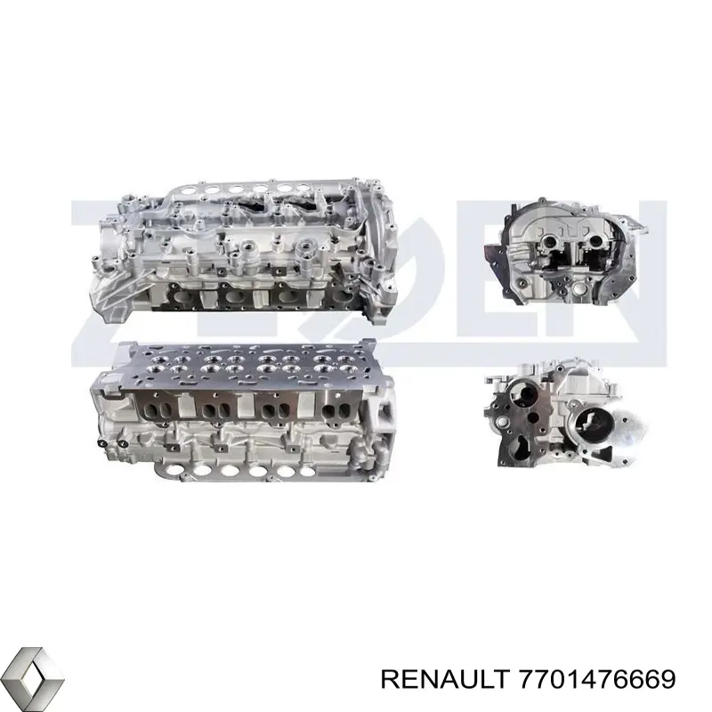 Compre 7701476669 Renault (RVI) Cabeça de motor (CBC)
