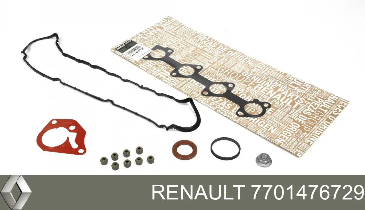 7701476729 Renault (RVI) Kit superior de vedantes de motor