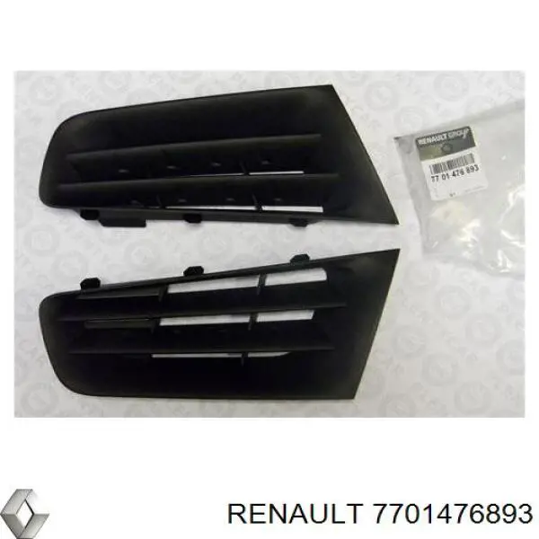 7701476893 Renault (RVI) Grelha do radiador
