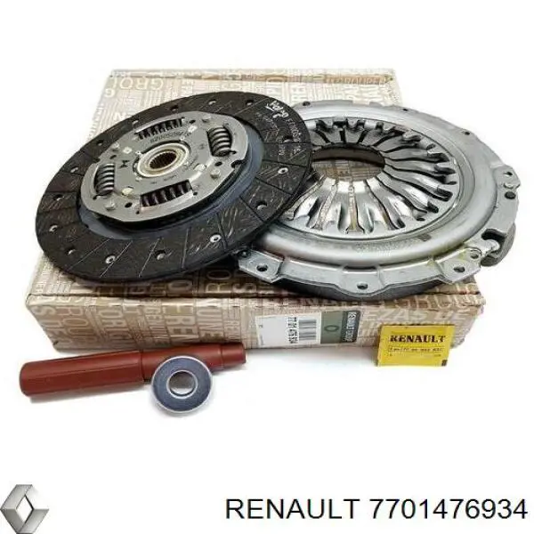 Kit de embraiagem (3 peças) Renault (RVI) 7701476934 preço, a partir de 95,34 USD