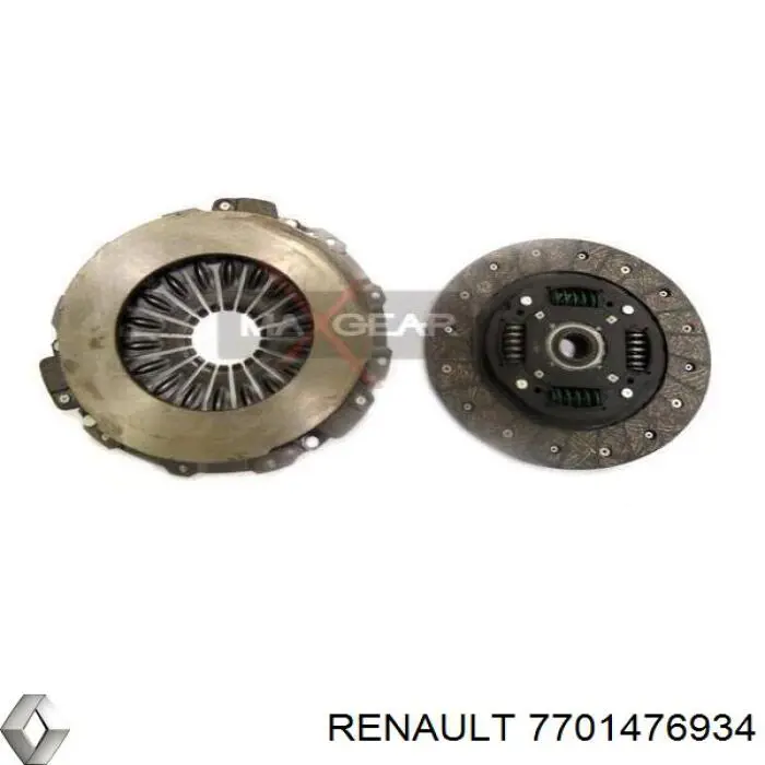 Compre 7701476934 Renault (RVI) Kit de embraiagem (3 peças)