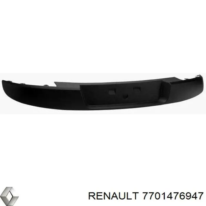 Compre 7701476947 Renault (RVI) Placa sobreposta do pára-choque traseiro
