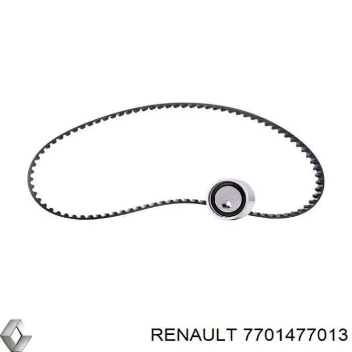 Compre 7701477013 Renault (RVI) Correia do mecanismo de distribuição de gás, kit