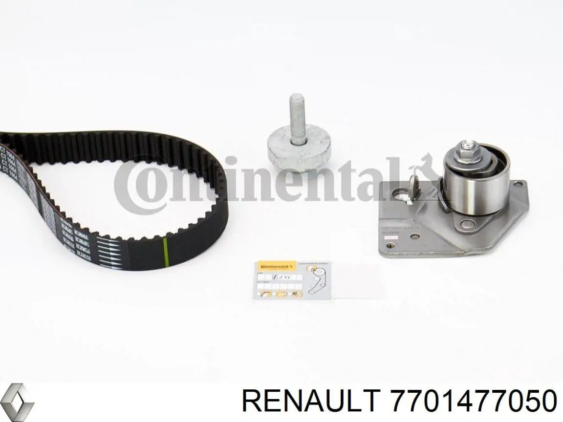 Rolo de reguladora de tensão da correia do mecanismo de distribuição de gás Renault (RVI) 7701477050 preço, a partir de 52,76 USD