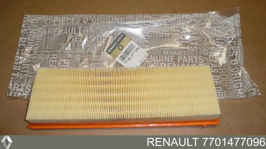 7701477096 Renault (RVI) Filtro de ar