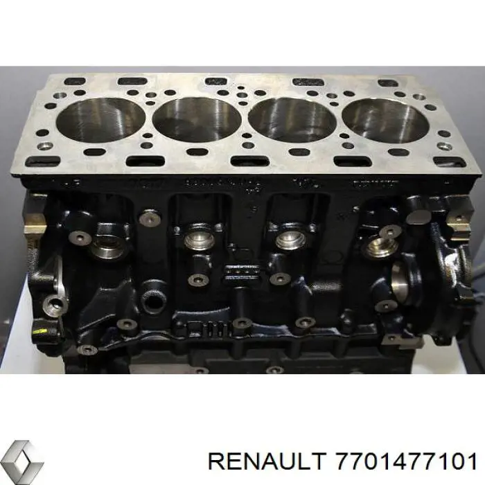 7701477101 Renault (RVI) Bloco de cilindros de motor