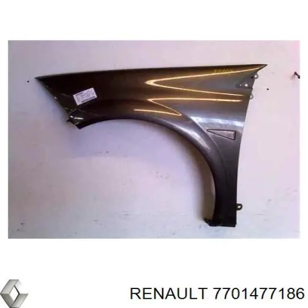 7701477186 Renault (RVI) Pára-lama dianteiro esquerdo