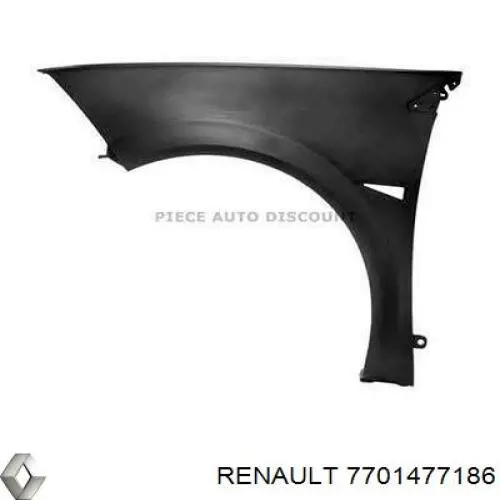 Pára-lama dianteiro esquerdo Renault (RVI) 7701477186 preço, a partir de 69,93 USD