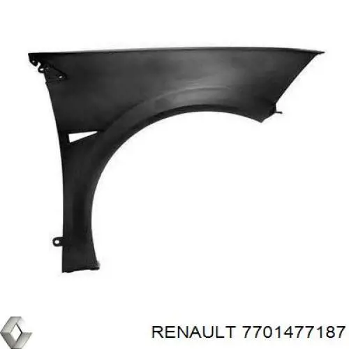 7701477187 Renault (RVI) Pára-lama dianteiro direito