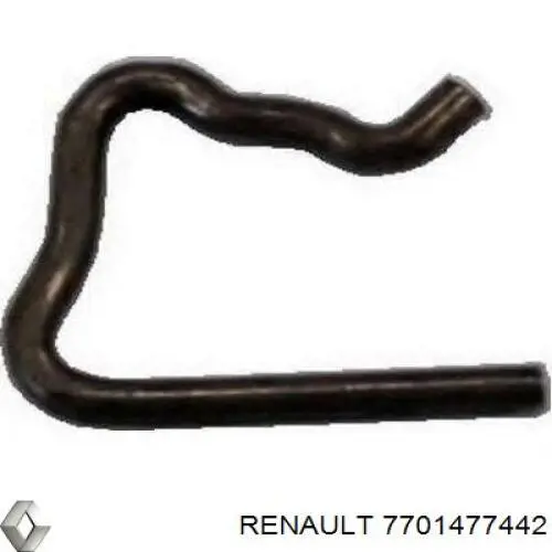 7701477442 Renault (RVI) Braçadeira de fixação de tubos de retorno de injetores