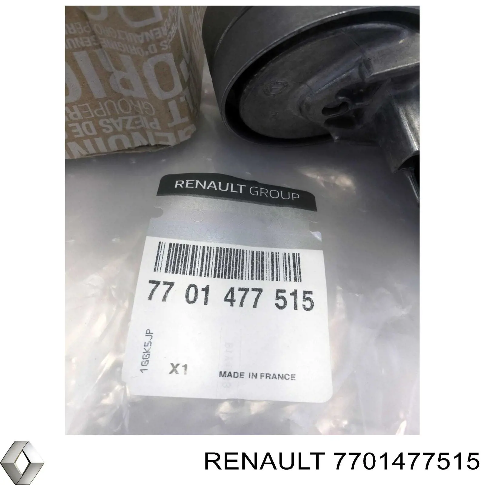 Compre 7701477515 Renault (RVI) Correia dos conjuntos de transmissão, kit