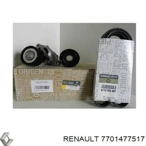 Correia dos conjuntos de transmissão, kit Renault (RVI) 7701477517 preço, a partir de 111,04 USD