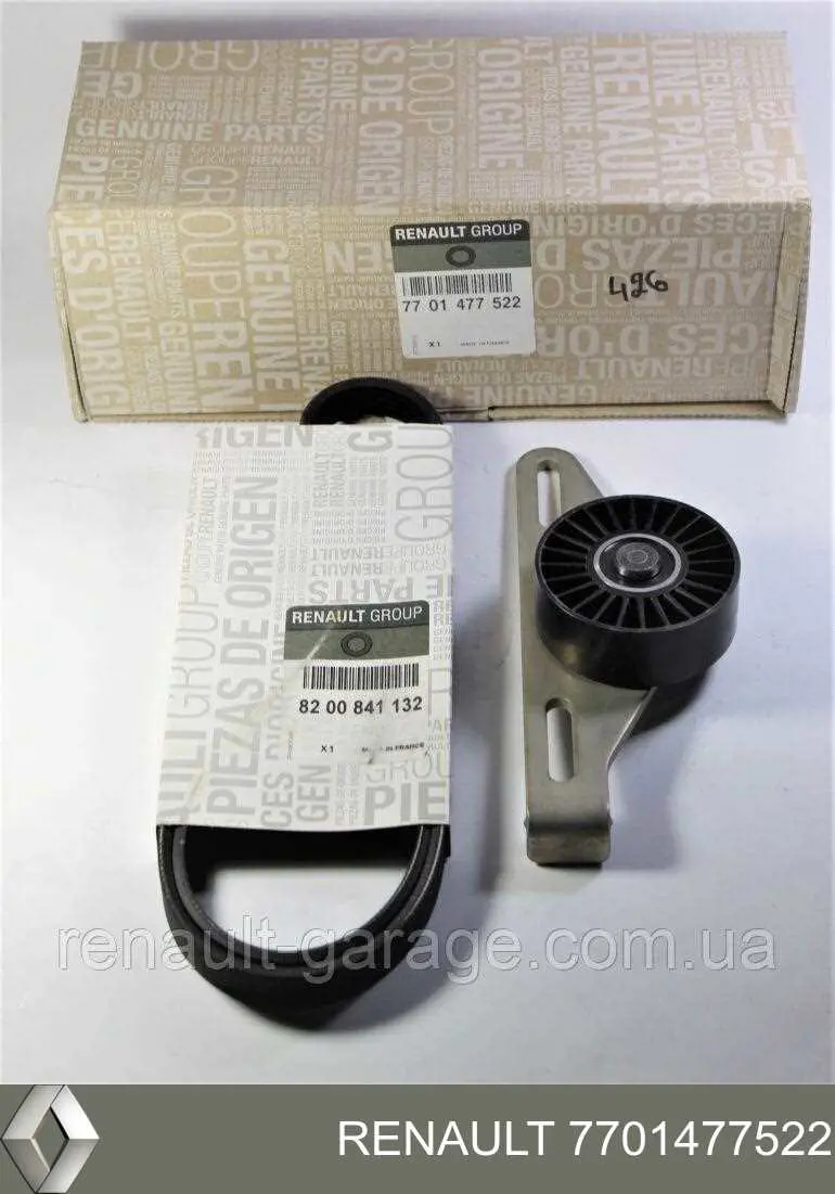 Compre 7701477522 Renault (RVI) Correia dos conjuntos de transmissão, kit