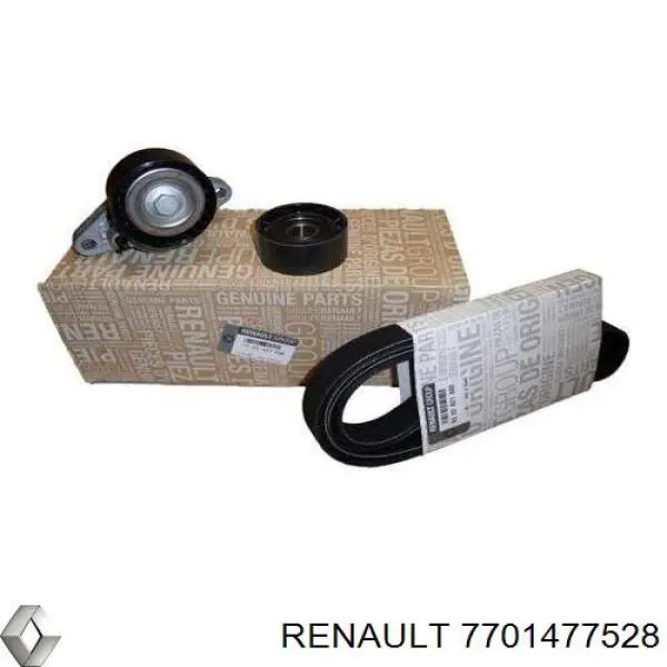Compre 7701477528 Renault (RVI) Correia dos conjuntos de transmissão, kit