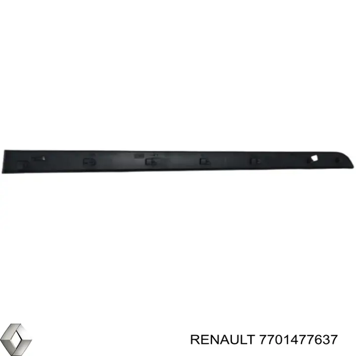 Moldura da porta dianteira direita Renault (RVI) 7701477637 preço, a partir de 29,27 USD