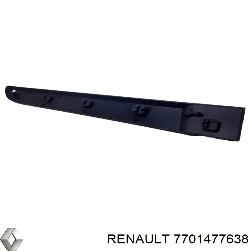 Moldura da porta traseira esquerda Renault (RVI) 7701477638 preço, a partir de 28,75 USD