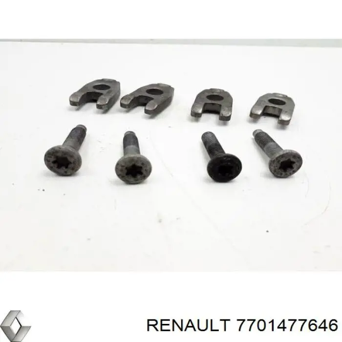 7701477646 Renault (RVI) Consola de fixação do injetor