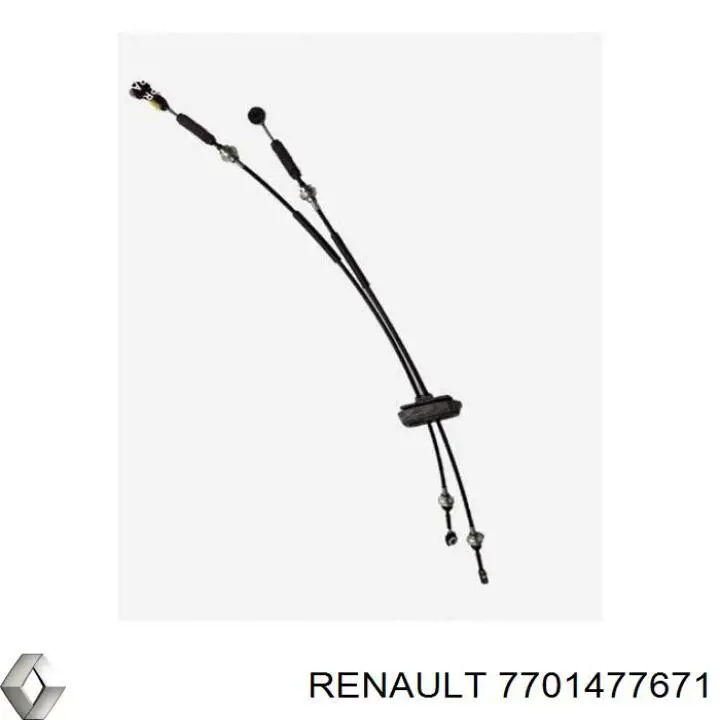Cabo de mudança duplo Renault (RVI) 7701477671 preço, a partir de 121,35 USD