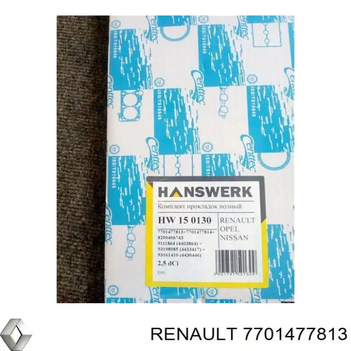 Kit superior de vedantes de motor Renault (RVI) 7701477813 preço, a partir de 77,35 USD