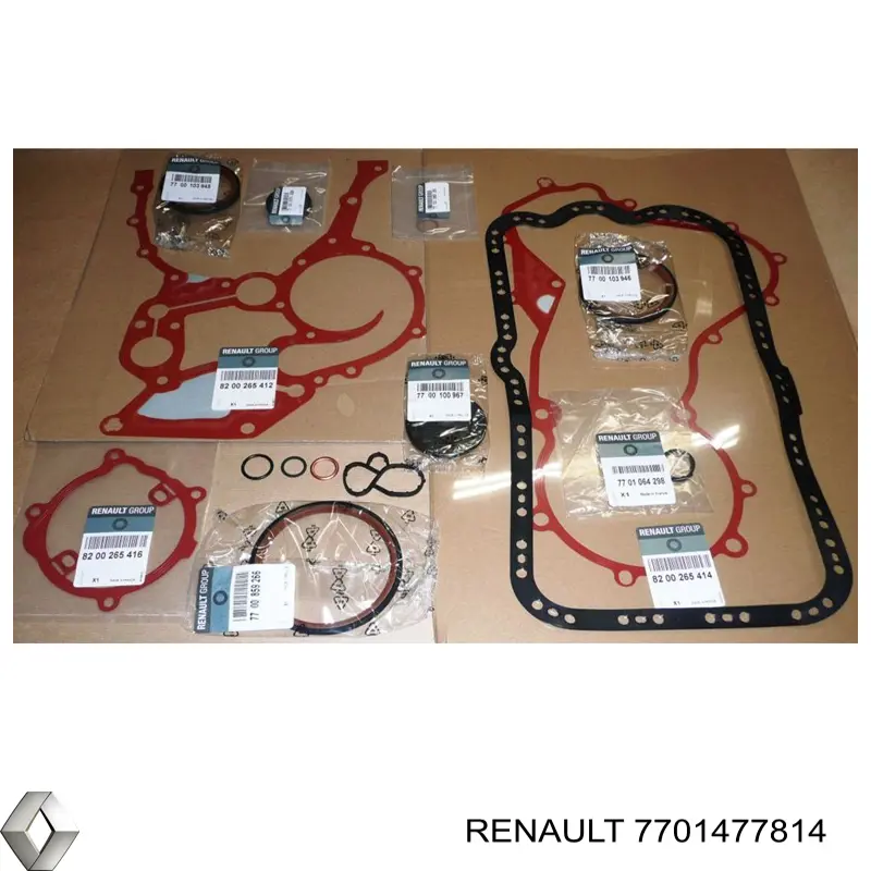 Kit inferior de vedantes de motor Renault (RVI) 7701477814 preço, a partir de 115,46 USD