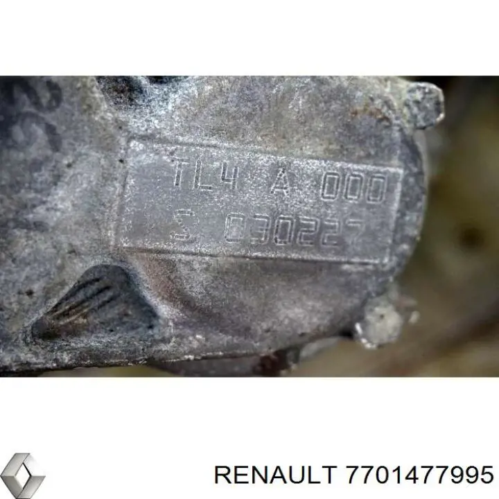 TL4A034 Renault (RVI) Caixa de Mudança montada (caixa mecânica de velocidades)
