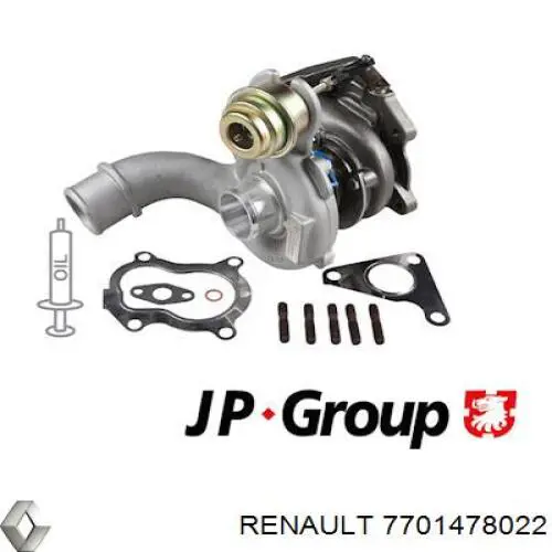 7701478022 Renault (RVI) Turbina