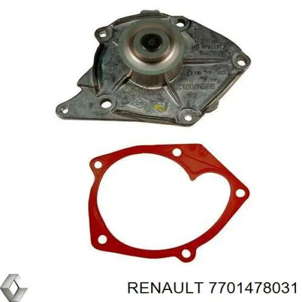 7701478031 Renault (RVI) Bomba de água (bomba) de esfriamento
