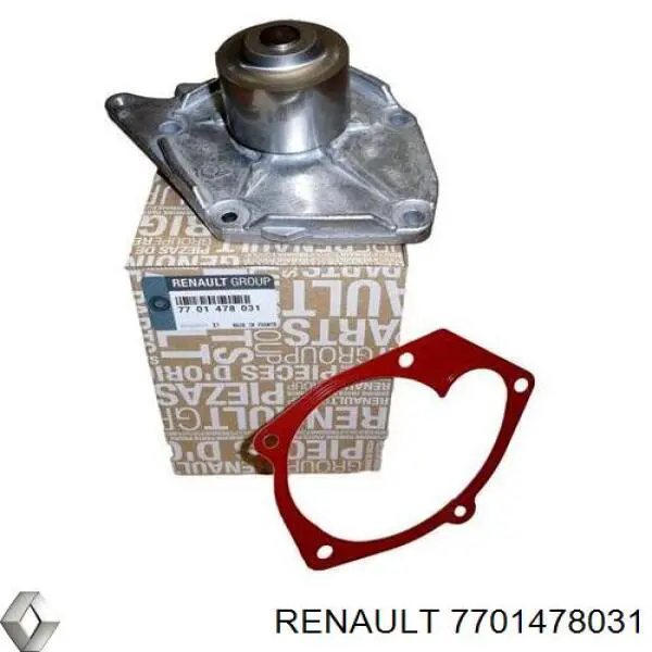 Bomba de água (bomba) de esfriamento Renault (RVI) 7701478031 preço, a partir de 62,99 USD