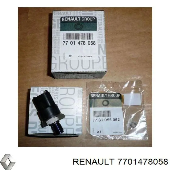 Sensor de pressão de combustível Renault (RVI) 7701478058 preço, a partir de 102,10 USD