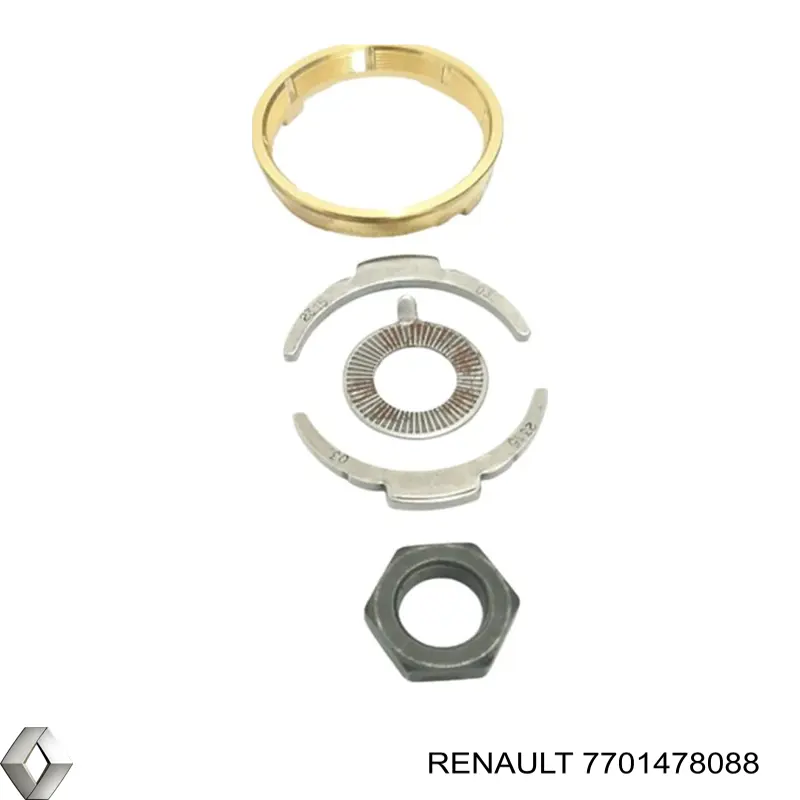 Acoplamento de sincronizador, abraçadeira externa de 5ª velocidade Renault (RVI) 7701478088 preço, a partir de 162,44 USD