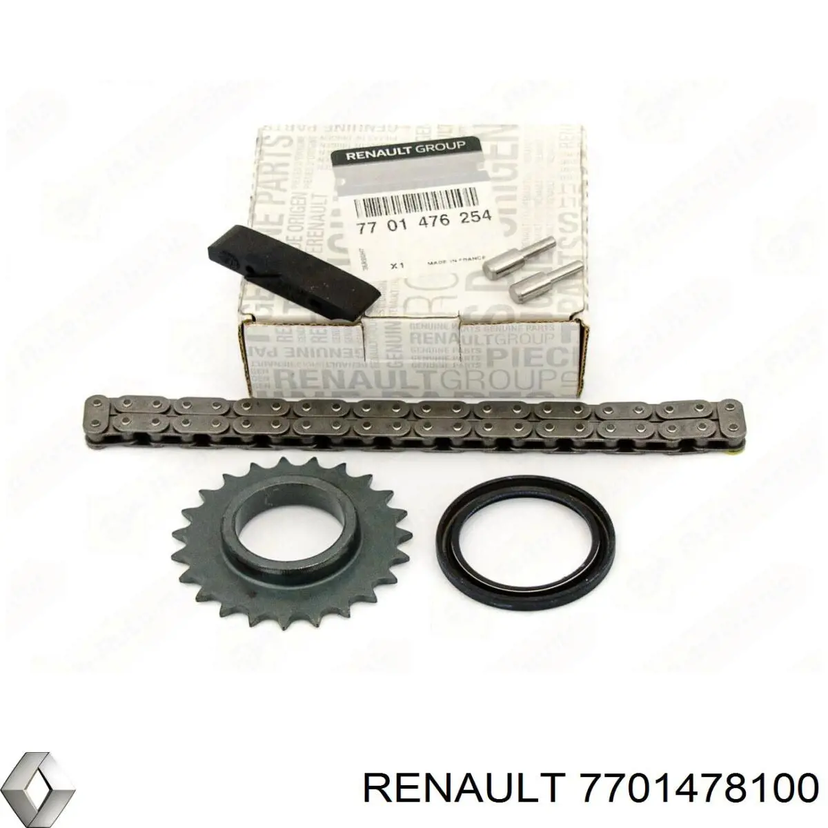 7701478100 Renault (RVI) Cadeia de bomba de óleo, kit