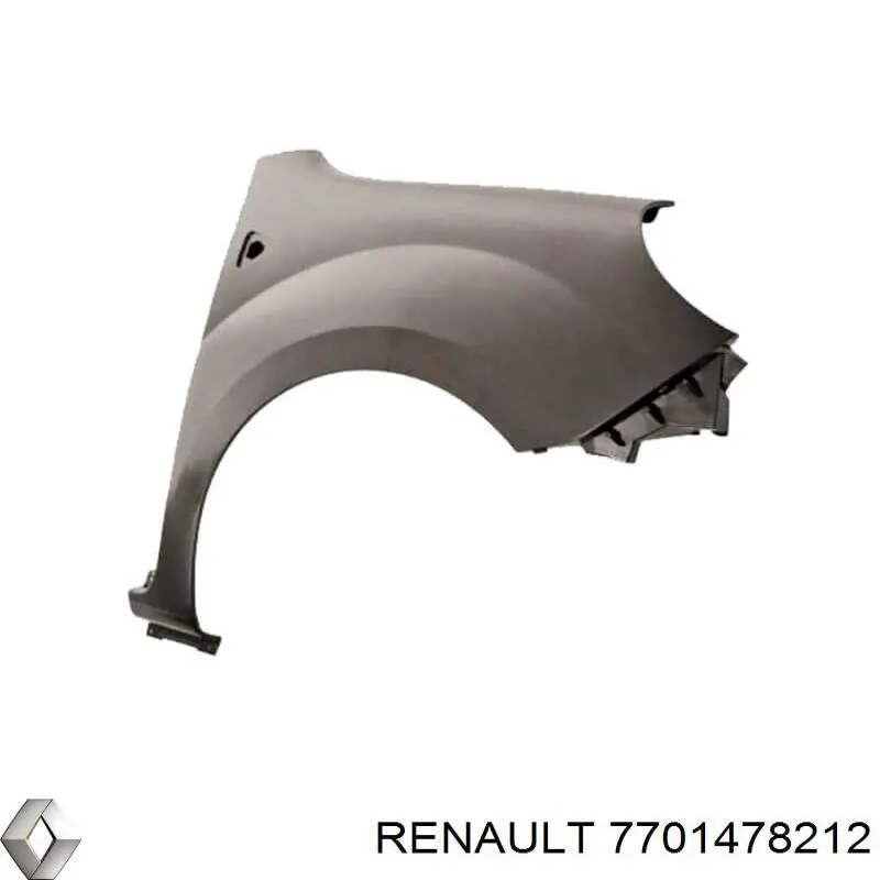 7701478212 Renault (RVI) Pára-lama dianteiro direito