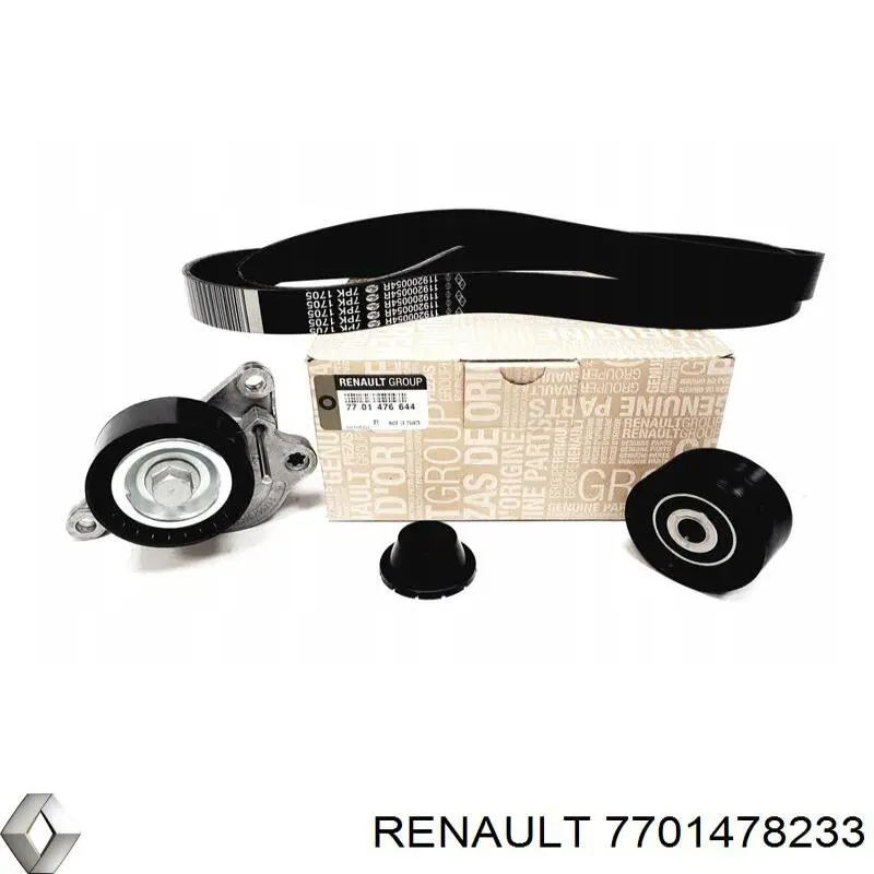 Correia dos conjuntos de transmissão, kit Renault (RVI) 7701478233 preço, a partir de 117,06 USD
