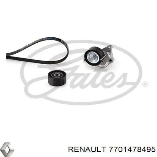 7701478495 Renault (RVI) Correia dos conjuntos de transmissão, kit