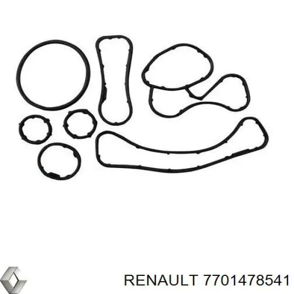7701478541 Renault (RVI) Vedante de adaptador do filtro de óleo