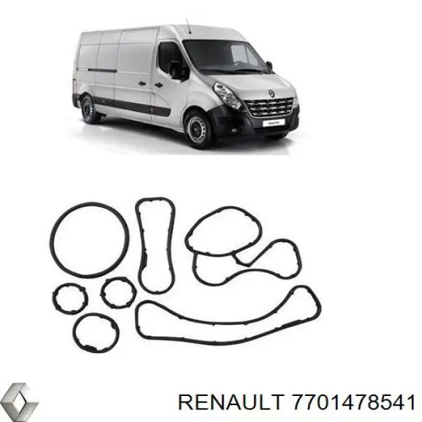 Vedante de adaptador do filtro de óleo Renault (RVI) 7701478541 preço, a partir de 27,45 USD