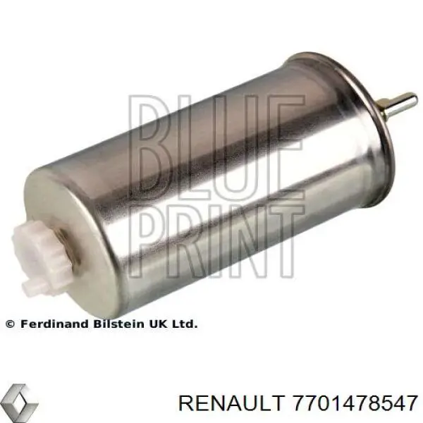 Filtro de combustível Renault (RVI) 7701478547 preço, a partir de 20,58 USD