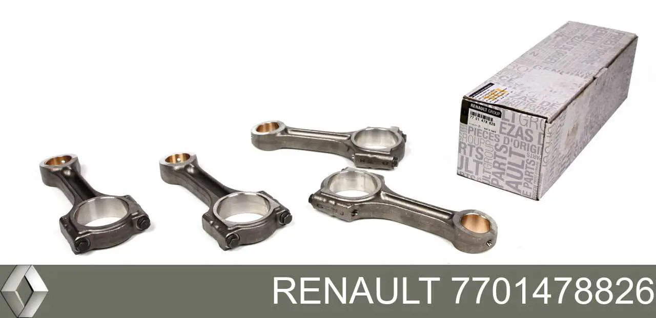 Compre 7701478826 Renault (RVI) Biela de pistão de motor