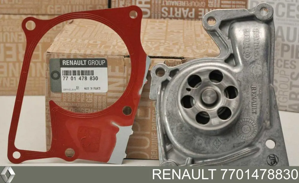 7701478830 Renault (RVI) Bomba de água (bomba) de esfriamento