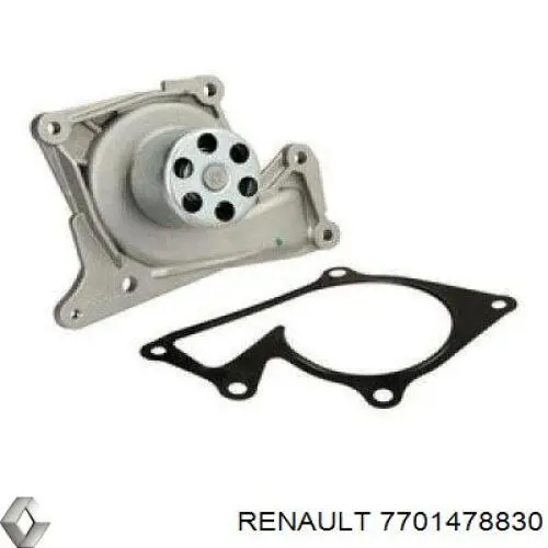Compre 7701478830 Renault (RVI) Bomba de água (bomba) de esfriamento