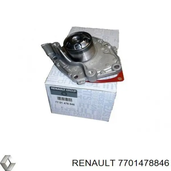 Compre 7701478846 Renault (RVI) Bomba de água (bomba) de esfriamento