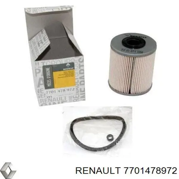 Compre 7701478972 Renault (RVI) Filtro de combustível