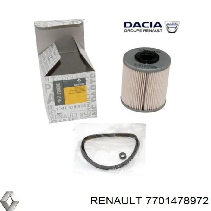 Filtro de combustível Renault (RVI) 7701478972 preço, a partir de 6,03 USD