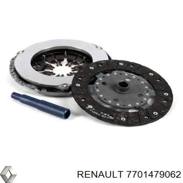7701479062 Renault (RVI) Kit de embraiagem (3 peças)